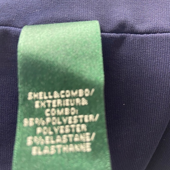 Lauren Ralph Lauren Navy Leopard Print Dress sz 10 - Picture 8 of 8